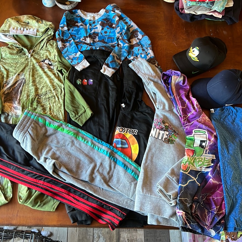 Lot of size 8 boy clothes